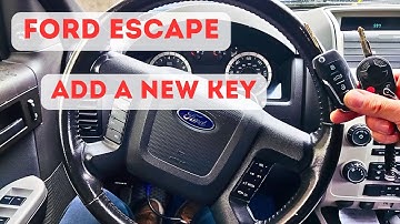 2008-2012 Ford Escape key programming by Autel IM608.Ford Escape add a new key. How to add a new key