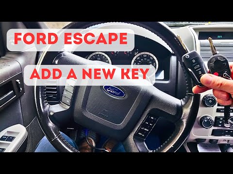 2008-2012 Ford Escape key programming by Autel IM608.Ford Escape add a new key. How to add a new key