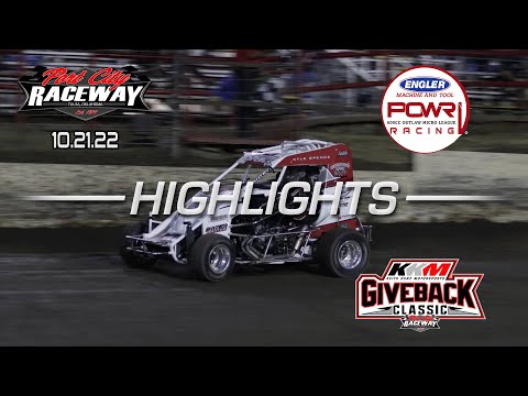 10.21.22 POWRi Outlaw Micro Sprint League Highlights from Port City Raceway