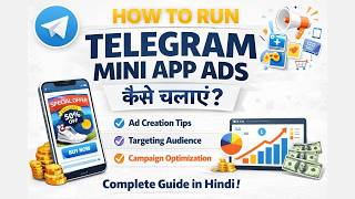 How to Run Telegram Mini App Ads | Complete Live Tutorial 2026 | Telegram Ads Guide Hindi cricket