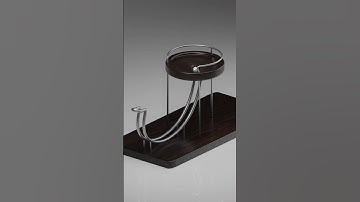 Steel Ball in Perpetual Motion #blender3d #3danimation #loop