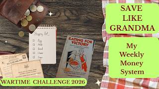 My Frugal Money Saving System | Envelope Budgeting & Living on Wartime Rations
