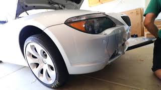 Player Profile My 2005 BMW 645ci from Copart. Headlight level sensor link replacement.