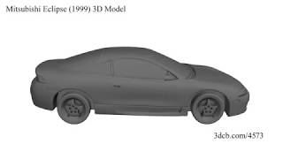 Mitsubishi Eclipse (1999) 3D Model