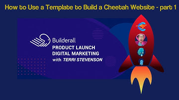How to Use a Template to Build a Cheetah Website   part 1