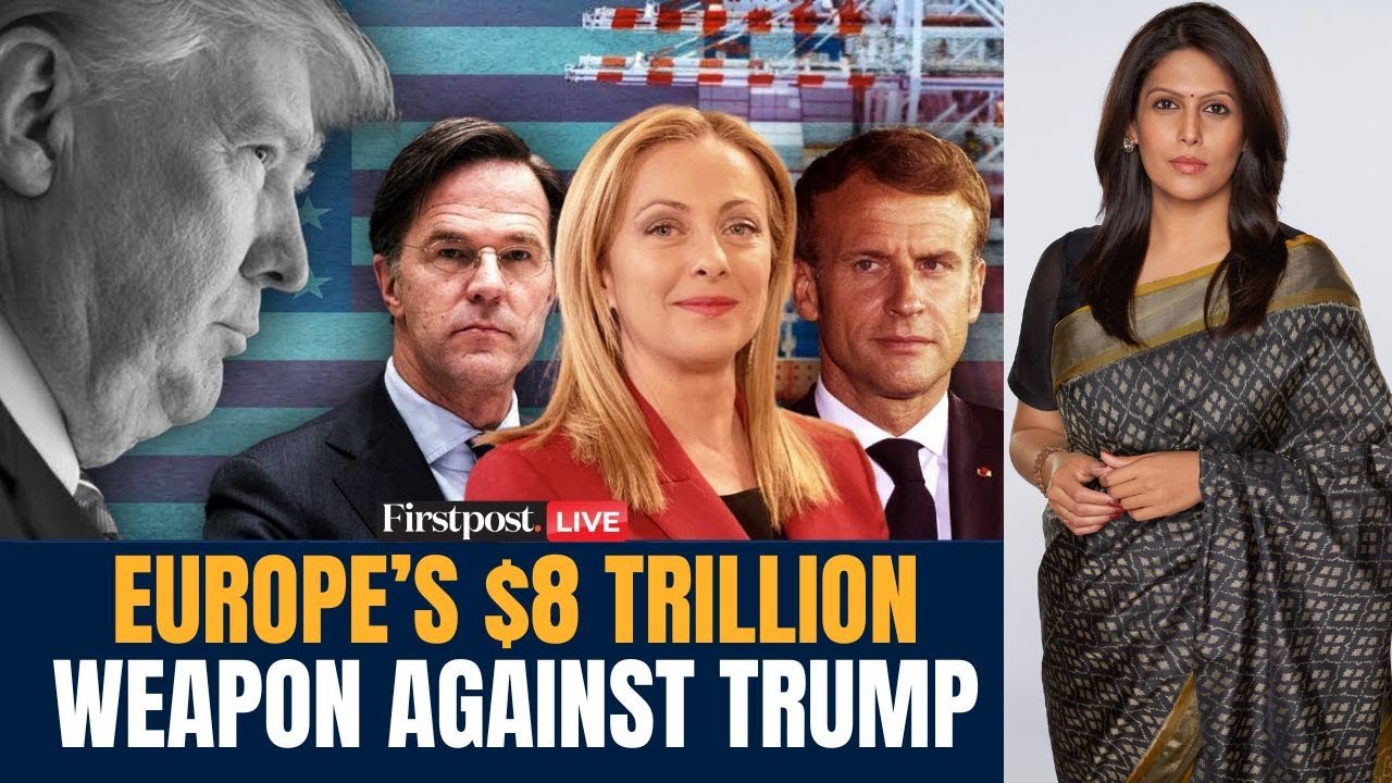 LIVE: Europe's $8 Trillion Investment in US Assets Against Trump Tariffs |Vantage with Palki Sharma