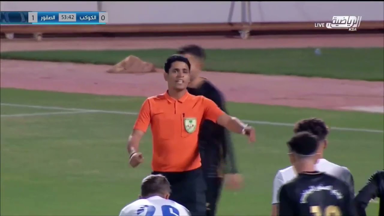 دوري الدرجة الثانية السعودي : أهداف ‏‏مباراة : #الكوكب 1-2 #الصقور