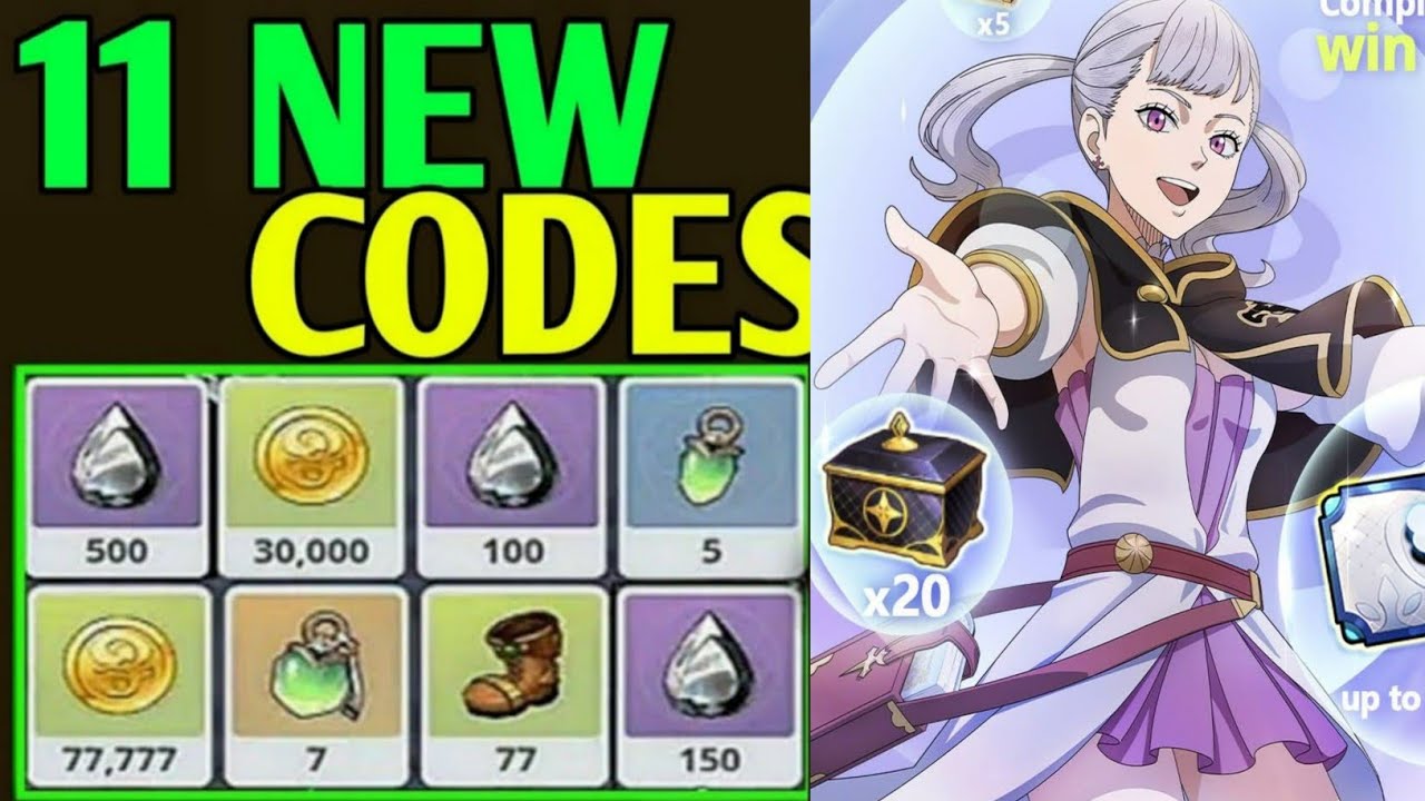VALENTINE🔥BLACK CLOVER M CODES 2025 | BLACK CLOVER MOBILE REDEEM CODES 2025