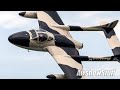 de Havilland Vampire Aerobatics - Airshow London 2019