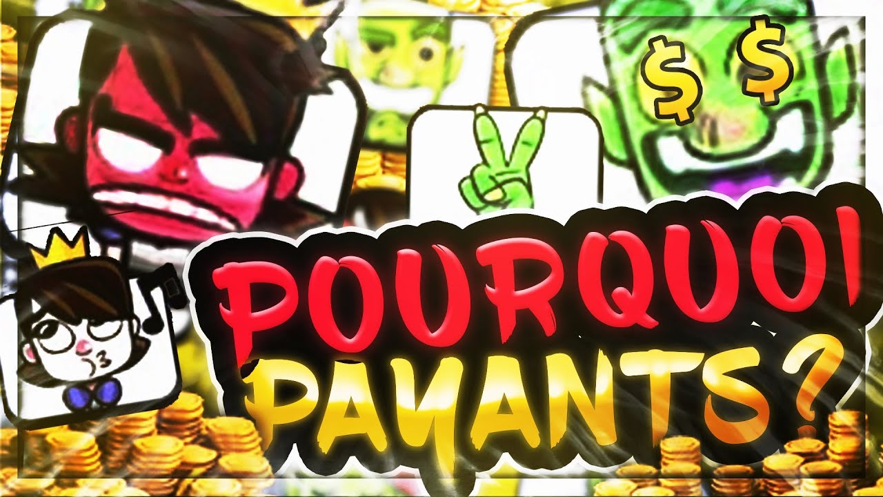 POURQUOI Les EMOTES SONT PAYANTS? EXPLICATION! - Clash Royale - 