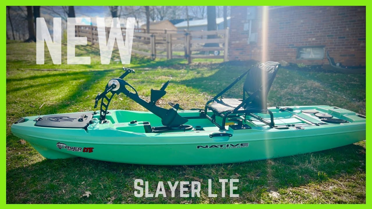 NATIVE SLAYER LTE- The Best Value Pedal Drive Kayak? - YouTube