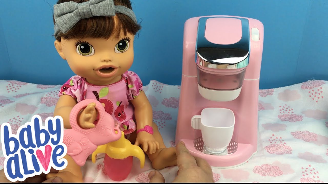 Bottle Feeding our Baby Alive My Baby All Gone Doll YouTube