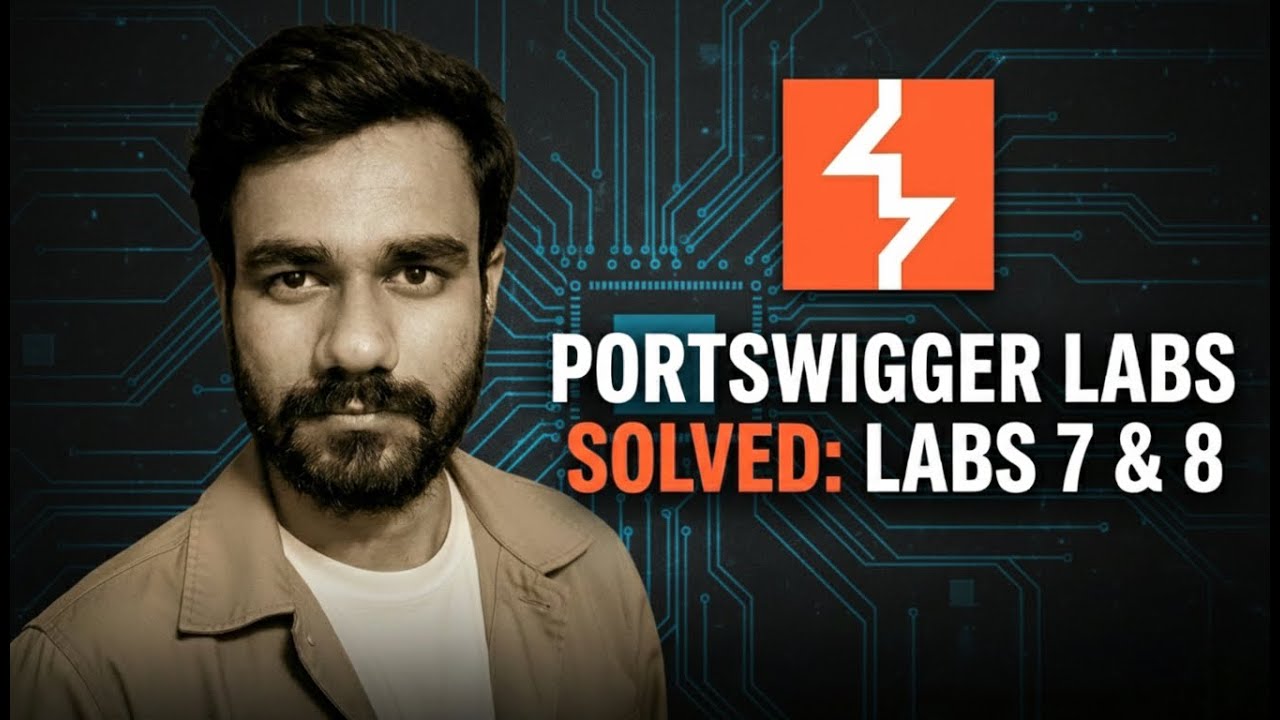 Portswigger Lab 7 & 8 || Portswigger labs solved || Web security in hindi