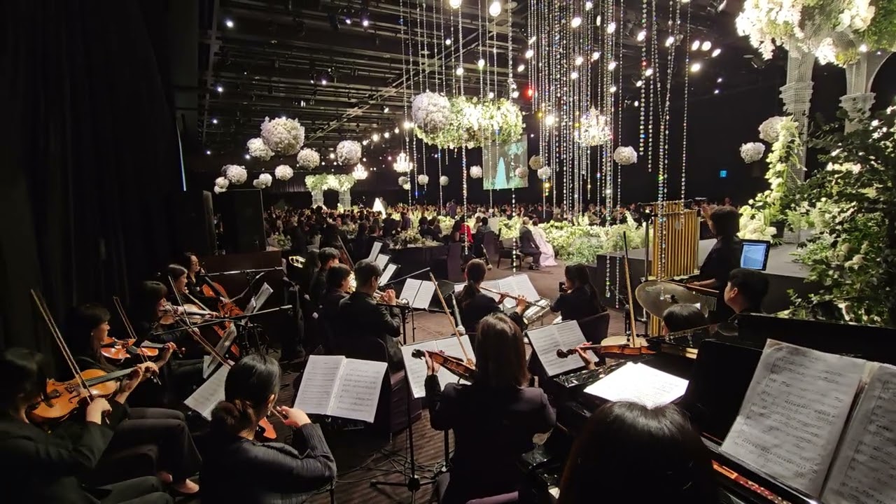 (신라호텔 다이너스티 ) 18인조 오케스트라 멘델스존 웨딩마치 축혼행진곡 Mendelssohn's Wedding March
