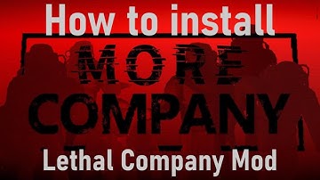 How to install Lethal Company mod More Company (Thunderstore Mod Manager)