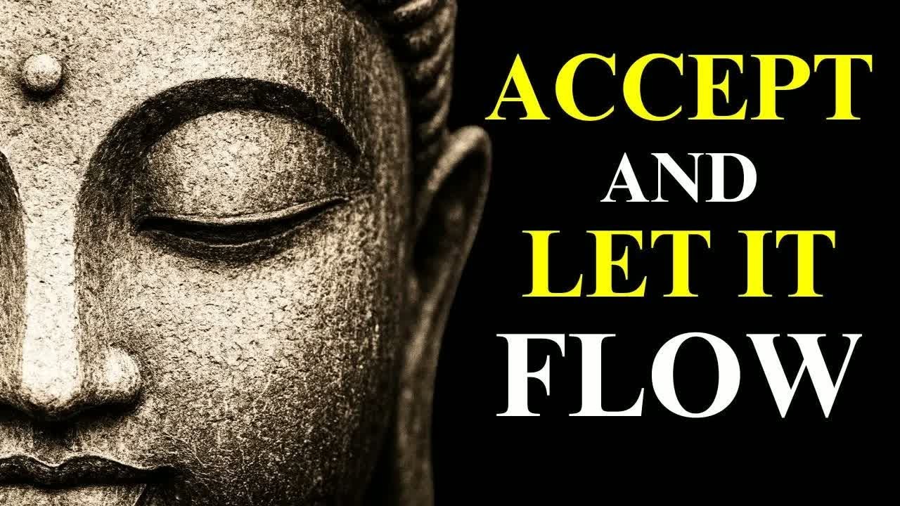 NO ADS “Flow Begins the Moment You Stop Resisting ” ｜ Buddhist Lessons for Acceptance and Flow