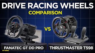 Fanatec GT DD Pro Vs Thrustmaster T598 Comparison | Which One Has Better Force Feedback?
