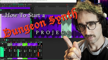 How To Start A Dungeon Synth Project (S2 E4 - Tracking Mellotron, Audio Editing)