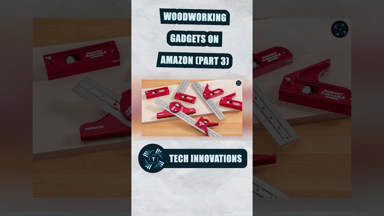 Woodpeckers Woodworking Mini Square | WOODWORKING GADGETS #2 ON AMAZON (PART 3)