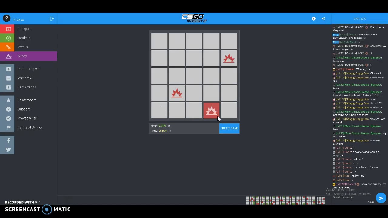 csgo massive betting