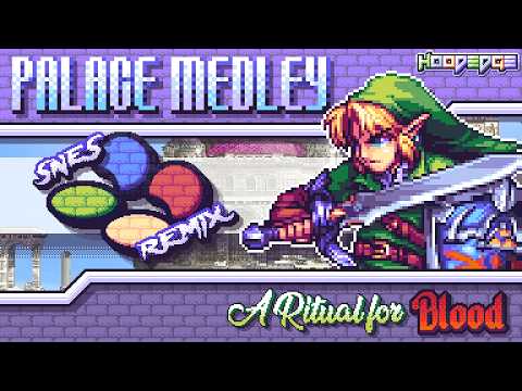 Zelda II: The Adventure of Link - A Ritual for Blood 🩸 ~ Palace Medley 【SNES Remix】