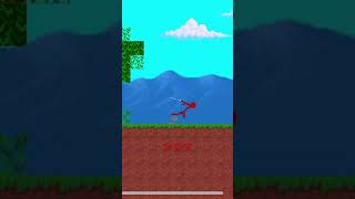 Stickman vs mincraft #stickman #games