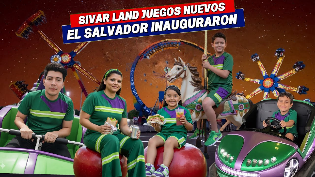 INAUGURACIÓN SIVAR LAND 2025 NUEVOS JUEGOS MECÁNICOS 