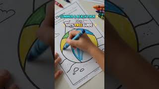 Summer & Beach Coloring Pages for Kids | Printable Vacation Worksheets Summer & Beach Coloring Pages for Kids | Printable Vacation Worksheets