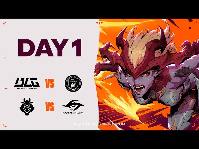 [中文] BLG vs BFX | G2 vs TSW | GROUPS Day 1 | 2026 First Stand