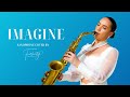 Imagine - John Lennon | Saxophone Cover by @Felicitysaxophonist  | #tropicalparadise  🎷🌴