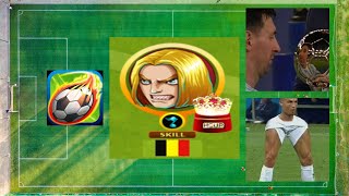 Belgium [Rock Star] Character Head Cup Gameplay - Head Soccer Indonesia screenshot 5