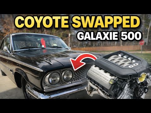Coyote Swapped Ford Galaxie 500 Original vs Modern Power?