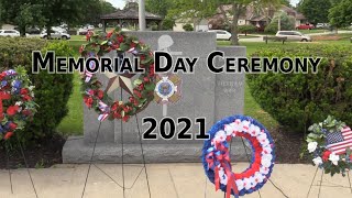 2021 Memorial Day Ceremony