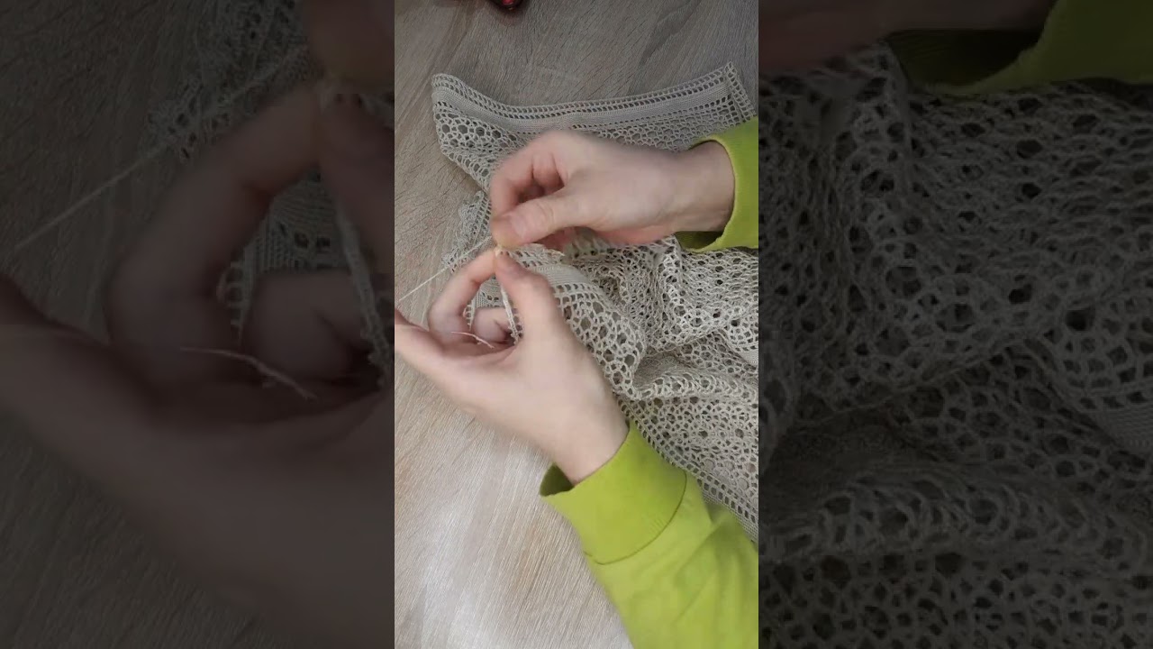 Kenar oyası 1.Kısım Olimpiyat modeli    🌸 #dantelmodeli #knitting #örgü #crochet #dantelörnekleri