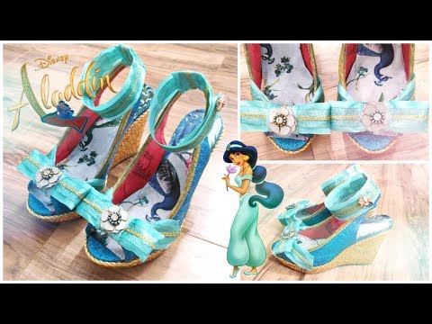 Adult Aladdin Costume Shoes | Jasmine Aladdin Cosplay | Jasmine Costumes  Shoes - Anime - Aliexpress