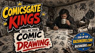 COMICSGATE KINGS! DRAWHARD WITH A VENGEANCE! Sketch to sell your comic concept!