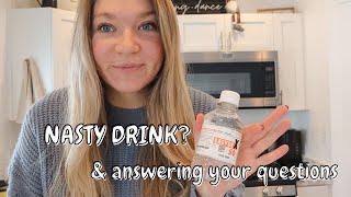 NASTY DRINK & Q&A | VLOGMAS DAY SIX
