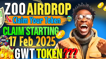 $Zoo Airdrop Claim Update | ZOO Coin  Listing Date | Zoo airdrop wallet Connect