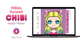 Mega Kawaii Chibi Avatar Maker - WEBGL Promo Video screenshot 5