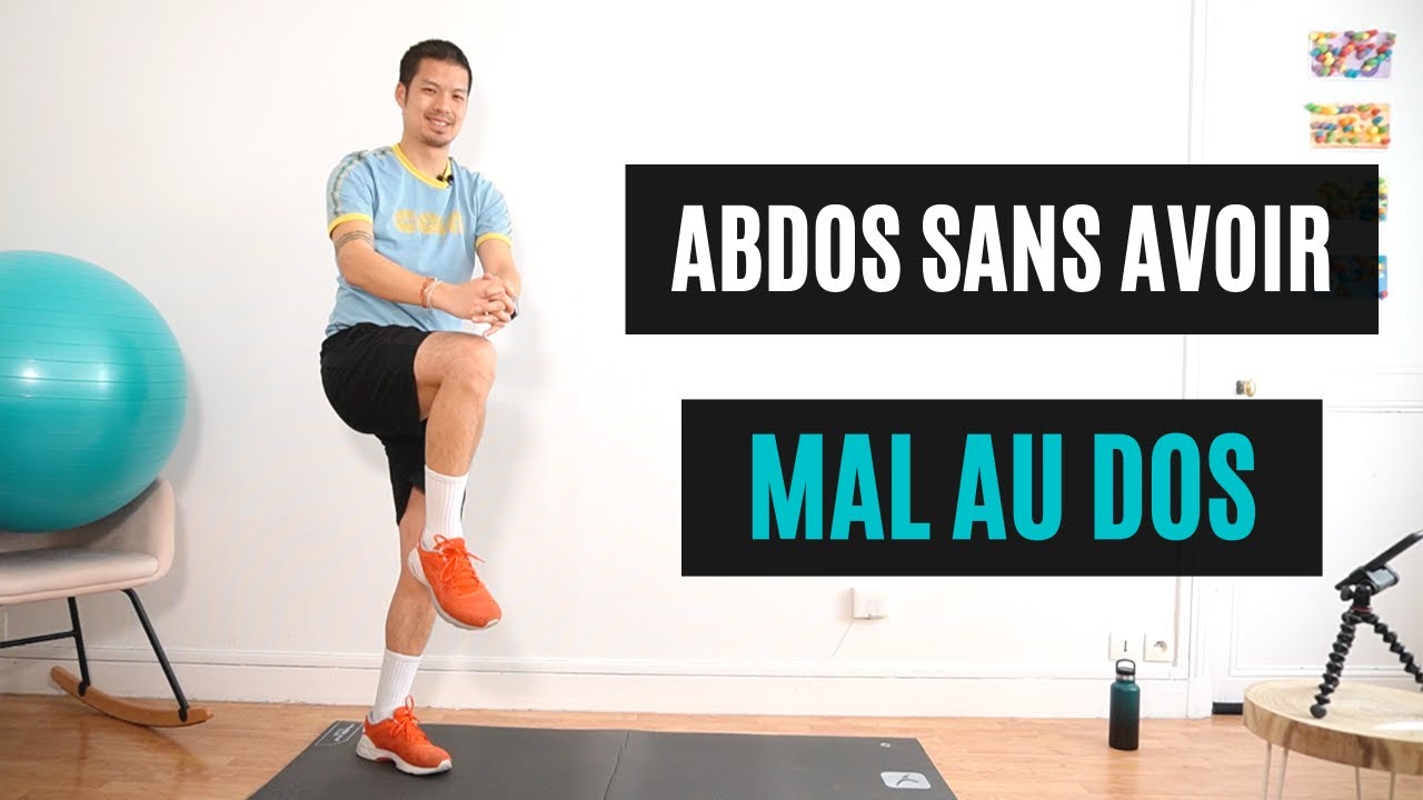 COMMENT faire des ABDOS sans avoir MAL au dos 10min YouTube — free download