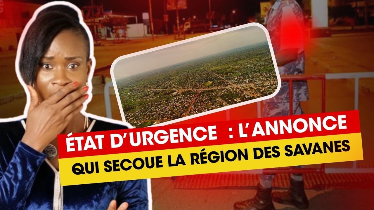 L'état d'urgence prorogé dans la région des Savanes - Revue du jour