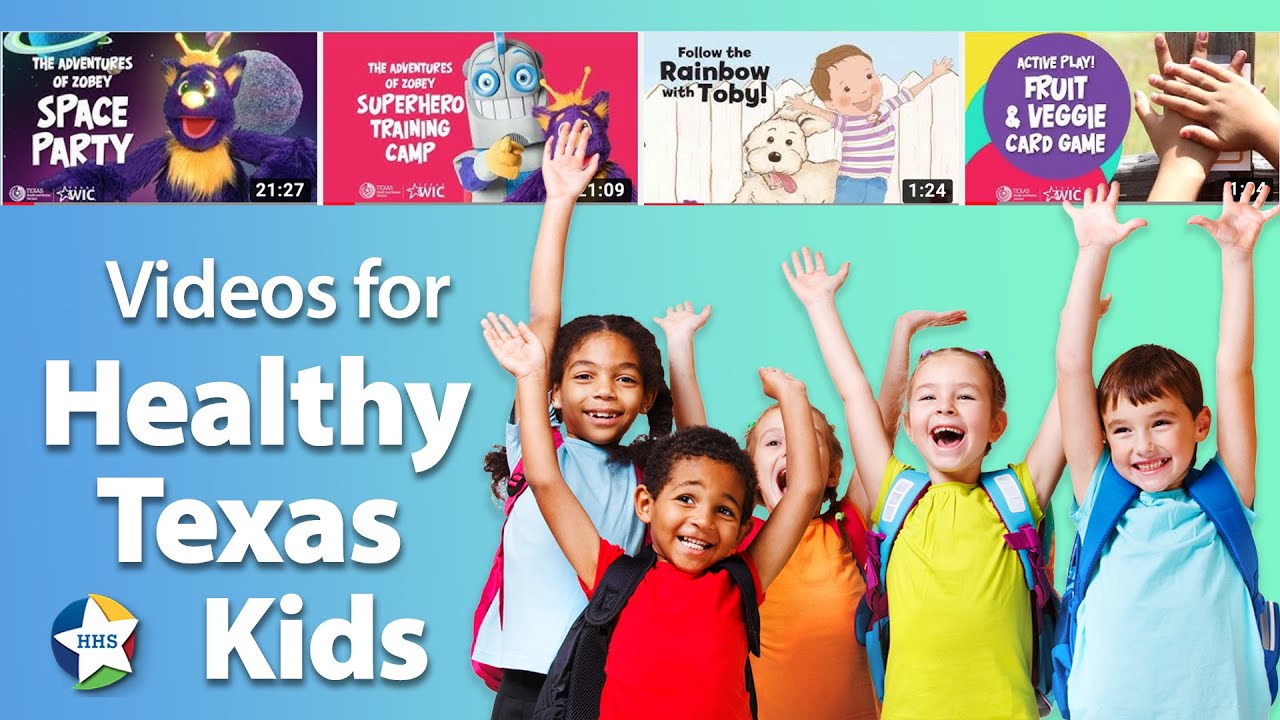 Kids Active Play, Dance and Fun Activities | Healthy Texas Kids | Texas Health and Human Services