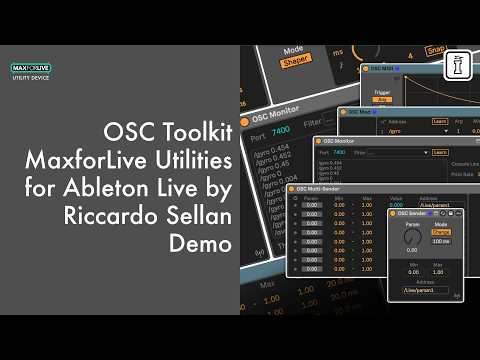 OSC Toolkit for Ableton Live: Send, Receive & Map OSC in Your DAW | MaxforLive