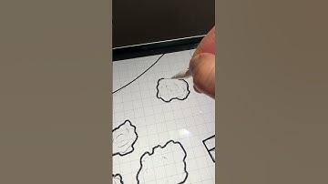Adding trees to my next village map! #ttrpg #maps #fantasy  #dnd #art