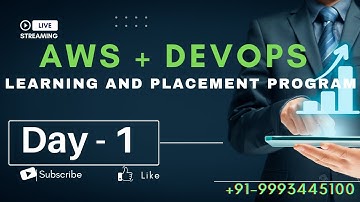 AWS + DevOps || Day1 || Live Session Zoom Recording || 8 AM IST Started Today || Batch-29