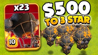 23 x Rocket Balloons to 3 Star in the $500 Challenge! screenshot 5