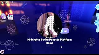 Getting the midnights strike popstar platform heels !!