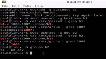 How to add user to group in Ubuntu