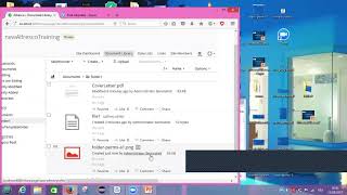 Various Actions on Alfresco document library(Add, create, deletes files and folders)