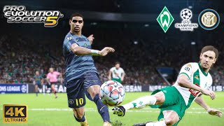 PES 2021 - WERDER BREMEN VS INTER MILAN CHAMPIONS LEAGUE 2004 PES 2021 - WERDER BREMEN VS INTER MILAN CHAMPIONS LEAGUE 2004
